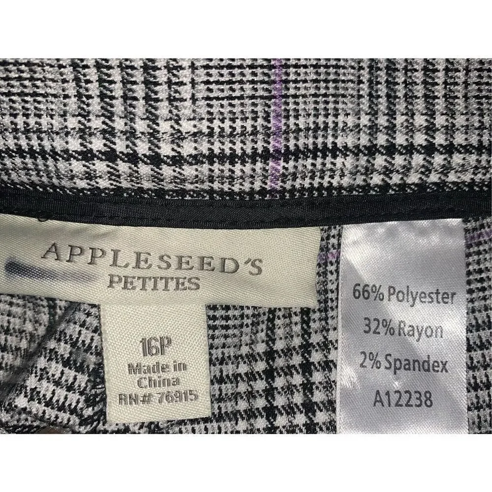 Appleseed’s Plaid Petite Pants - Picture 6 of 6